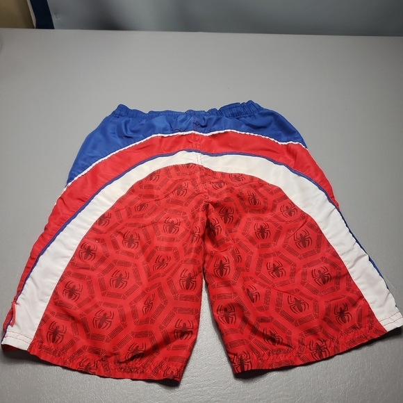 the amazing spiderman boys size medium 8-10 swim shorts - Picture 3 of 8